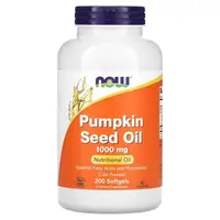 Жирные кислоты NOW Pumpkin seed oil 1000 mg, 200 капсул