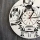 Настенные часы из дерева по мотивам аниме «Наруто»