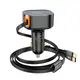 Адаптер автомобильный Hoco Clever PD30W car charger with telescopic cable NZ13 (Type-C+iP)