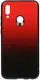 Чехол-накладка TOTO Gradient Glass Case Huawei P Smart 2019 Red