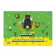 Альбом для рисования А4 скоба с перфорацией YES Minecraft 130599 20 листов