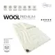Одеяло Wool Premium шерстяное 155х210 см IDEIA двойное шерсть зимнее супер теплое хлопок натуральное