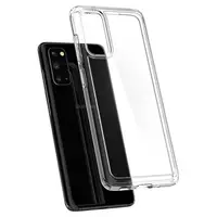 Чохол Spigen для Samsung Galaxy S20 — Ultra Hybrid, Crystal Clear (ACS00792)