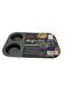 Форма для выпечки кексов Krauzer KR-78200 26,5х17,5х2,8 см черная