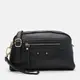 Женская кожаная сумка Borsa Leather K11670bl-black