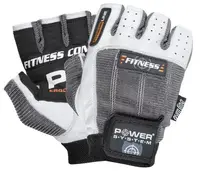 Рукавички для фітнесу Power System PS-2300 Fitness Grey/White M