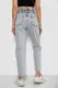 Джинсы женские Mom-fit, цвет серый, 244R1601S20