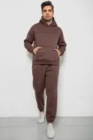 Спортивный костюм мужской на флисе, цвет мокко, 238R029