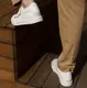 Кеды мужские белые на липучках Maxmillien