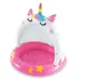 Бассейн надувной Intex "Единорог". 102х102 см, 45 л. Pink and white (126836)