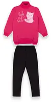 Костюм дитячий (кофточка та штани) для дівчинки GABBI KS-20-26 Симпатяшки Помаранчевий на зріст 104 (12426)