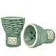 Чаша для кальяна UNLTD Turkish Pure Emerald  – глиняная чаша с глазурью, ручная работа