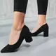 Туфли женские Fashion Gantry 3737 40 размер 25,5 см Черный