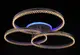 Люстра светодиодная потолочная LED светильник для квартиры на потолок лэд с пультом 26056 Белый 17х81х81 см.
