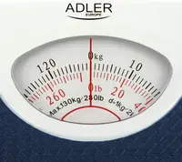 Ваги підлогові Adler AD-8151-B 130 кг сині