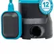 Насос дренажный садовый 0.25кВт Hmax 6м Qmax 100л/мин LEO AKS-251PH (773145)