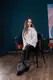 Угги женские Fashion Gypsy 3430 41 размер 26 см Черный
