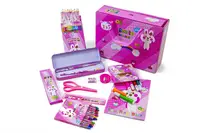 Детский канцелярский набор Smile Factory CD 8808. Pink (1337041221)