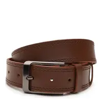 Мужской кожаный ремень Borsa Leather V1125FX47-brown