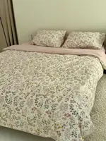 Постельное белье семейное Dushka Home Сатин 21643 160х215х2 см
