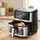 Аэрофритюрка Domotec Air Fryer MS-3224 сенсорное управление 12л 4500Вт