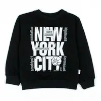 Дитячий костюм з начосом чорного кольору New York City
