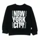 Детский костюм с начесом черного цвета New York City