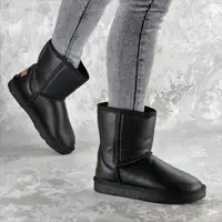 Угги женские Fashion Porkchop 2387 41 размер 26 см Черный