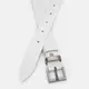Женский кожаный ремень Borsa Leather 100s1genw132-white