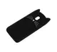 Силиконовый чехол для Samsung Galaxy J730 / J7 2017 - 3D Cat (Кот с усами), Черный
