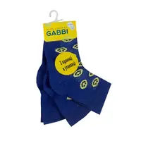 Шкарпетки дитячих демісезонних шкарпеток для хлопчика GABBI NSM-1007/3 розмір 10-12 (в уп.3 пари)(91008)