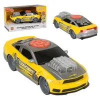 Машинка Wenyi, світлові та звукові ефекти. Yellow (88426)