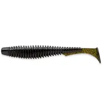 10087110 U-Shad 3.5" #043 - Watermelon Brown/Black