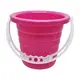 Детское ведро для песочницы "Среднее" S0009(Pink) зеленый 14 см