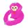 Мягкая игрушка интерактивная Обезьяна Bambi MP 2304 (pink)