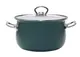 Кастрюля с крышкой Infinity Petrol Blue SСE-P555-6667324 22 см 5 л