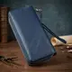 Интересный женский клатч с ремешком ST Leather 18869 Синий