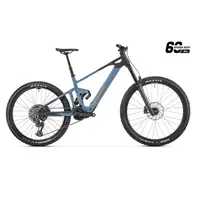 Електровелосипед MONDRAKER DUNE R Carbon 29/27.5 170mm, 400Wh Bosch SX, Blue/Yellow, M