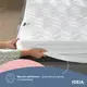Наматрасник Lux Elite с бортом ТМ IDEIA, пл. 250, 140х200х25 см