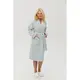 Халат махровый Lotus Home - Nella aqua S/M