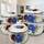 Набір емальованих каструль 5 штук Higher Kitchen НК-309 ПІОНИ