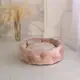 Лежак из велюра для собак и котов  Marshmallow М
