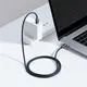 Кабель Baseus Crystal Shine Series Type-C to Type-C 100W 1.2m, Black (CAJY000601)
