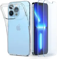 Чехол + Защитное стекло от Spigen для iPhone 13 Pro Max - Crystal Pack (+ Защитное стекло 2шт), (ACS03636)