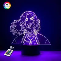 3D ночник "Кейске" (УВЕЛИЧЕННОЕ ИЗОБРАЖЕНИЕ) подарочная упаковка + 16 цветов + пульт ДУ 3DTOYSLAMP
