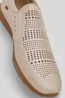 Туфли мужские с перфорацией, цвет бежевый, 244RP161-4