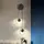 Бра LED 27184 Черный 55-200х35х6 см.