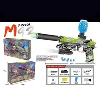 Пістолет, автоматичний принцип, акумулятор 3.7 V, окуляри, USB-кабель. Multicolor (162117)
