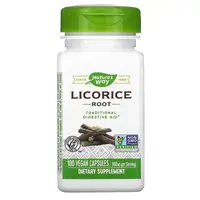 Натуральная добавка Nature's Way Licorice Root, 100 вегакапсул