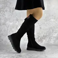 Сапоги женские Fashion Kiddo 2301 40 размер 25,5 см Черный